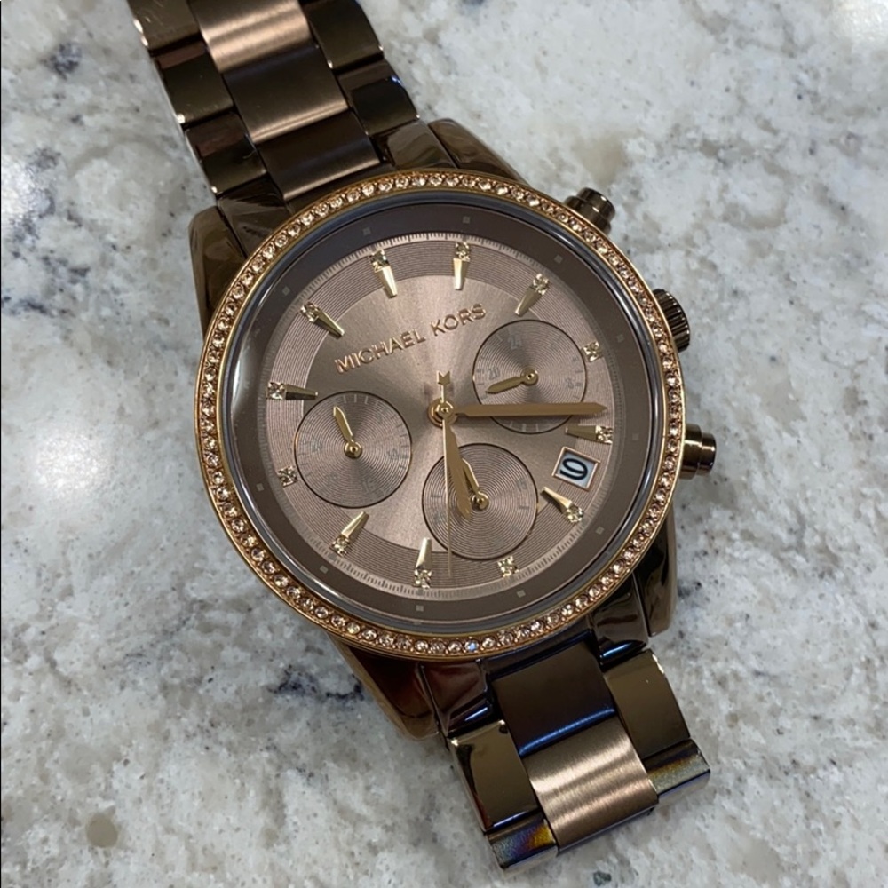 ✨Michael Kors Rose Gold 37mm Watch